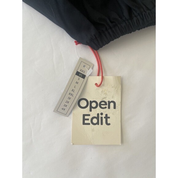 Open Edit Off The Shoulder Black Long Sleeve‎ Top Size XS New With Tags - Picture 5 of 8